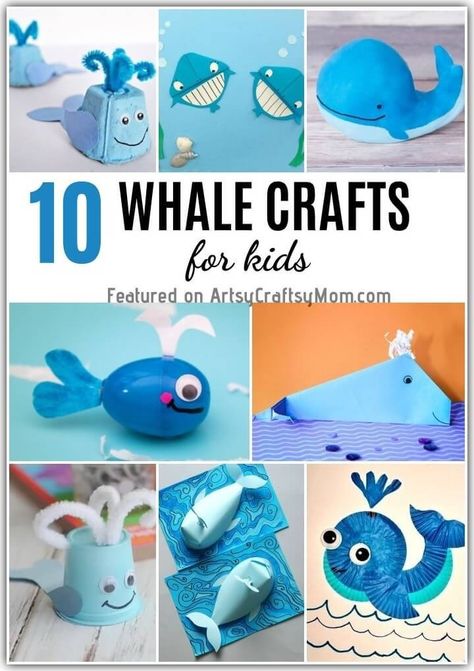 With World Whale Day coming up on 16th February, it’s the perfect time to learn more about whales with these 10 Wonderful Whale Crafts for Kids!! Preschool Whale Craft, Whale Crafts For Toddlers, Whale Crafts For Preschool, Whale Crafts For Kids, Ocean Education, Elementary Crafts, Whale Craft, Easy Christmas Cards, Letters Craft