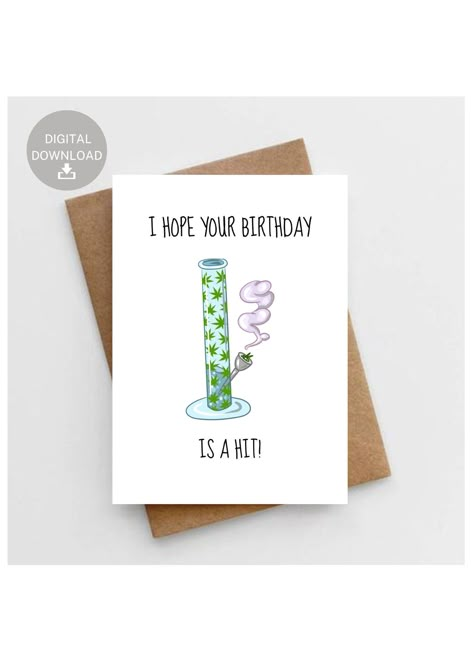 Birthday Cards For Stoners, Cricut Men Gifts, Trippy Birthday Cards, 21st Bday Card Ideas, 21st Birthday Cards Diy, 21 Birthday Card, Card For Birthday, Creative Birthday Cards, Birthday Cards For Brother