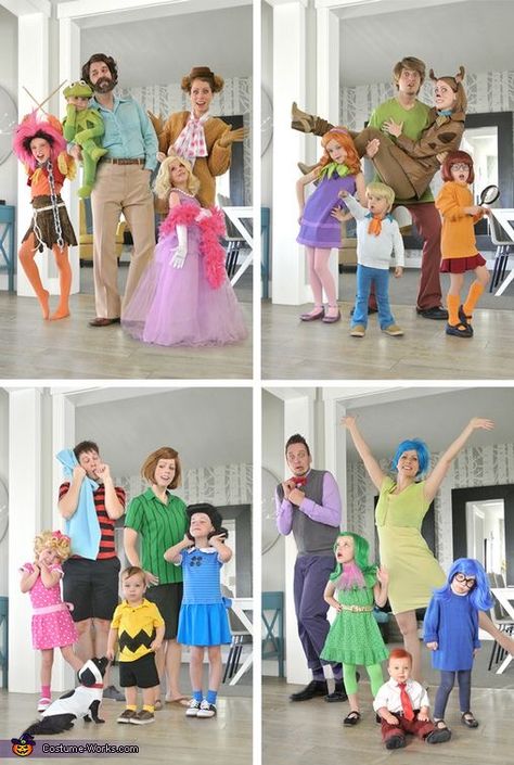 Halloween Muppets, Tricky Costume, Muppets Costume, Muppets Halloween, Matching Family Halloween Costumes, Family Themed Halloween Costumes, Themed Halloween Costumes, Costume Works, The Muppets