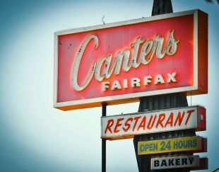 The scoop on some new menu items at Canter's Deli Neon Typography, Los Angeles Photography, Vintage Los Angeles, Picture Collage Wall, American Icons, Old Signs, City Of Angels, Mid Century Modern Decor, Photo Wall Collage