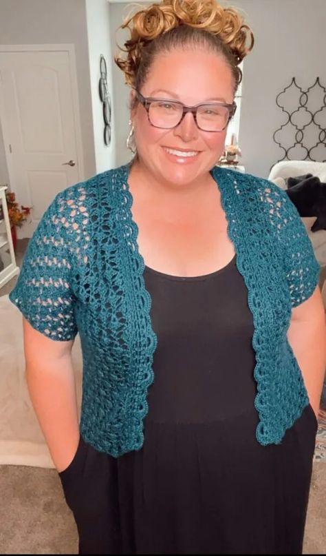 Garden Party Crochet Cardigan - Free Pattern + Video Tutorial | Marly Bird Crochet A Cardigan, Free Crochet Cardigan Patterns, Free Crochet Jacket Patterns, Easy Crochet Cardigan, Crochet Shrug Pattern Free, Free Crochet Cardigan, Cardigan Tutorial, Crochet Jackets, Crochet Cardigan Tutorial