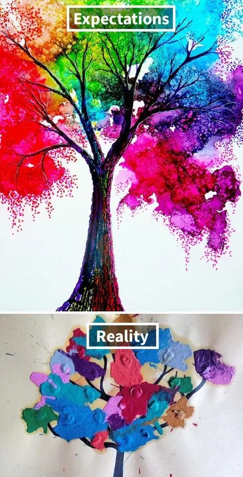 26 Insanely Bad Diy Fails To Laugh At Glow Stick Balloons, Bad Diy, String Balloons, Diy Fails, Melted Crayon Art, Leaf Candle Holder, Makeup Fails, Illustration Wallpaper, Bad Art