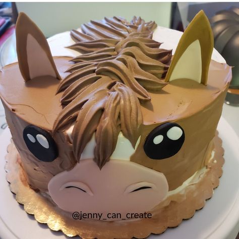 #horse #cake #horsecake #tresleches #treslechescake #whippedcream #homemade #homebaker #fondant Horse Cake Ideas, Horse Birthday Cake, Quince Cakes, Face Cake, Horse Cake, 40th Birthday Cakes, Horse Birthday, Pretty Dessert, Birthday Cake Kids