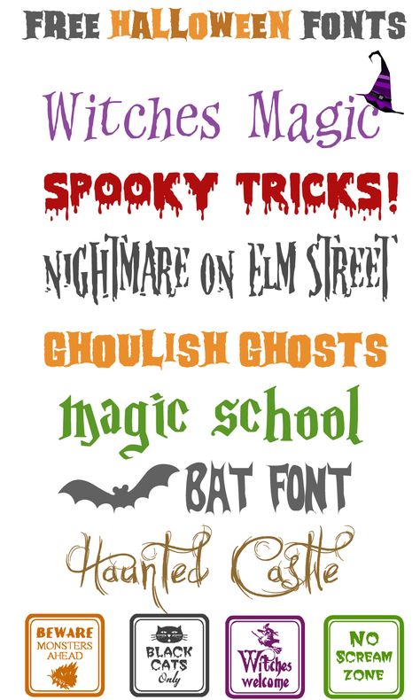 Free Halloween Fonts  @Stephanie Martinez, @Kim Johnson, @Marlene Chamberlin, @Casey Reimer, @Heather Barrett, I'm OBSESSED! Scrapbook Fonts, Computer Font, Halloween Font, Halloween Fonts, Fancy Fonts, Seni Cat Air, Favorite Fonts, Cricut Fonts, Free Halloween