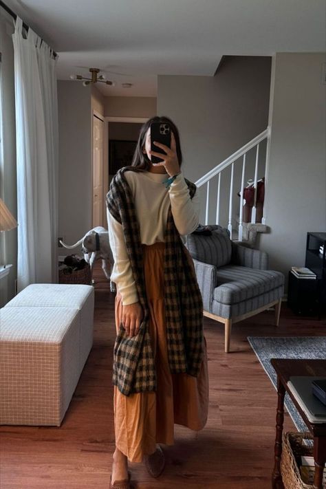 Modest Outfits Aesthetic, Modest Fall Outfits, Stile Blair Waldorf, Adrette Outfits, Cute Thanksgiving Outfits, Thanksgiving Outfit Ideas, What To Wear Fall, Fest Outfits, Skirt Outfits Fall