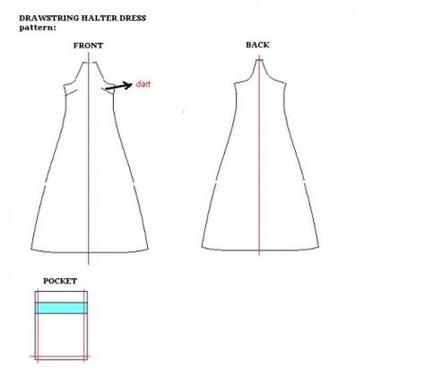 How To Make Simple Dress For Women | Sundress Sew Pattern Simple Sundress Pattern Free, Simple Sundress Pattern, Sundress Pattern Free, Types Of Women Dresses, Simple Sundress, Halter Dress Pattern, Diy Skirts, Sew Ideas, Dress Room