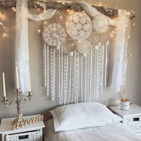 Hippie House, Dream Catcher Decor, Hippy Room, Bohemian Bedroom, Elegant Bedroom, Boho Dekor, Bedroom Boho, Cool Apartments, Boho Diy