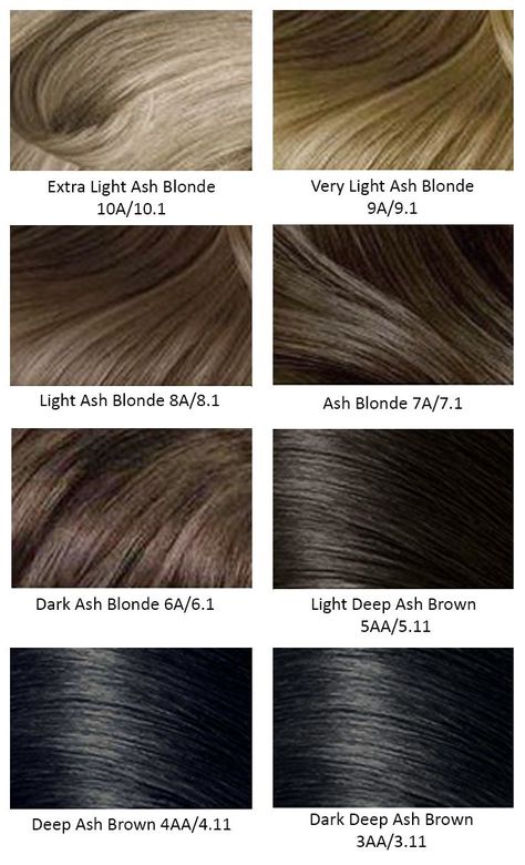 Medium Ash Brown Hair Color, Light Ash Brown Hair Color, Medium Ash Brown Hair, Dark Ash Brown Hair, Blond Ash, Dark Ash Blonde Hair, Brown Hair Color Chart, Light Ash Brown Hair, Medium Ash Brown