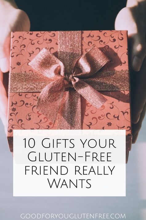 10 Gifts Your Gluten-Free Friend Really Wants #glutenfree What To Get Your Boyfriend, Gift Ideas For Guys, Christmas Boyfriend, Gluten Free Gifts, Gluten Free Travel, Free Christmas Gifts, Gluten Free Christmas, Free Friends, Delicious Gluten Free Recipes