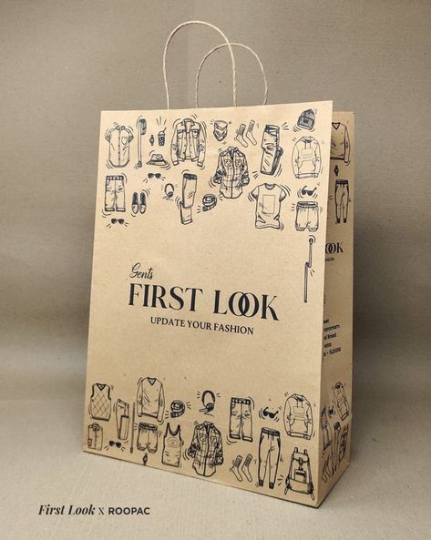 First look of fashion
This bags shows the mens fashions with the designs which are available. Paper Shopping Bag Design Ideas, Takeaway Bag Design, Desain Paper Bag, Kraft Bag Design, Paper Bag Design Ideas Creative, Clothing Packaging Ideas Creative, Packaging Ideas Bolsas, Paper Carry Bag, Men Clothes Shop