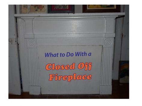 What to Do With a Closed off Fireplace | HubPages Closed Fireplace, Stained Glass Fireplace Screen, Decorative Fireplace Screens, Unused Fireplace, Glass Fireplace Screen, Art Deco Fireplace, Interior Design Courses Online, Small Bookshelf, Old Fireplace