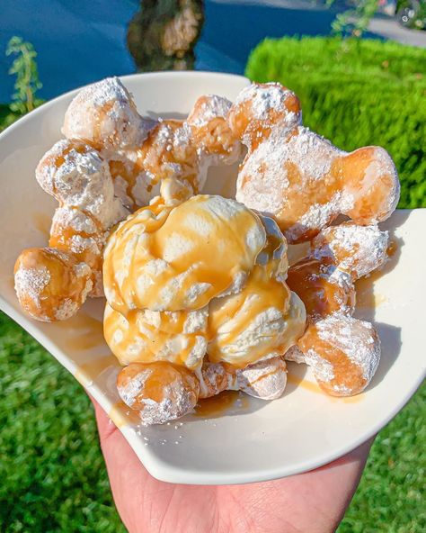 Code Word DISNEY shared a post on Instagram: “Mickey Shaped Beignet Sundae at home!! Our extra YUM “copycat” recipe from Disney’s Port Orleans…” • Follow their account to see 828 posts. Mickey Beignets, Ice Cream Popsicles, Disney S, Copycat Recipe, Beignets, Copycat Recipes, Popsicles, Post On Instagram, Ice Cream