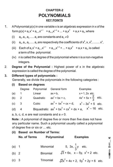 Maths Study Tips Class 9, Notes For Grade 9 Science, Polynomial Formula, Math Formula Chart Class 9, 9th Grade Math Algebra 1 Notes, Homeschool Facts, Grade 9 Math Notes, Polynomials Notes, Polynomials Worksheet