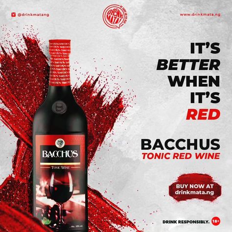 Hey! It's okay, we only drink wine on the days that end with "Y" 😉 Visit DrinkMata.ng to place your order now for Bacchus Tonic Wine 🍷 🚲 Deliveries within Lagos, Nigeria Drink responsibly 18+ ✅ #authenticdrinks #drinkmatang #onlinedrinkstore #bacchustonicwine Drink Responsibly, Wine Delivery, Drink Wine, Lagos Nigeria, Buy Wine, Place Your Order, It's Okay, Wine Drinks, Its Okay