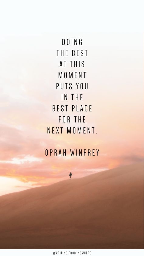 Keep Doing Your Best Quotes, Quotes About Doing Your Best, Do Your Best Quotes, Quotes About Doing You, Doing Your Best Quotes, Mindset Wallpaper, Oprah Winfrey Quotes, Goals List, Doing Your Best