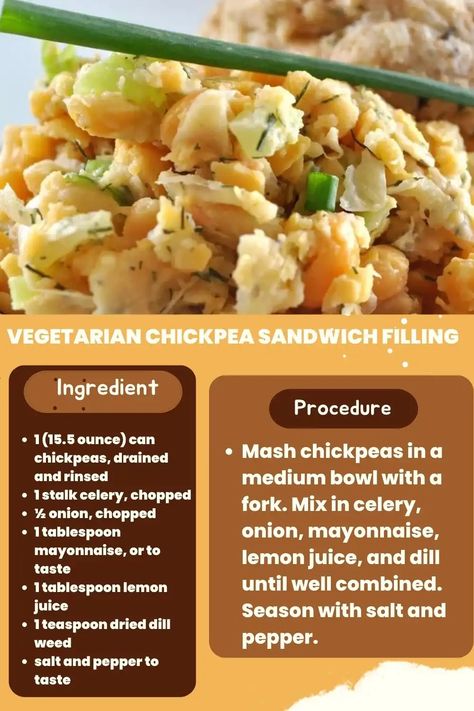 Coronation chickpea sandwich filler – Insta Cooked Coronation Chickpea, Chickpea Sandwich, Sandwich Fillers, Sandwich Fillings, Drying Dill, Vegetarian Options, Mayonnaise, Celery, Sandwiches