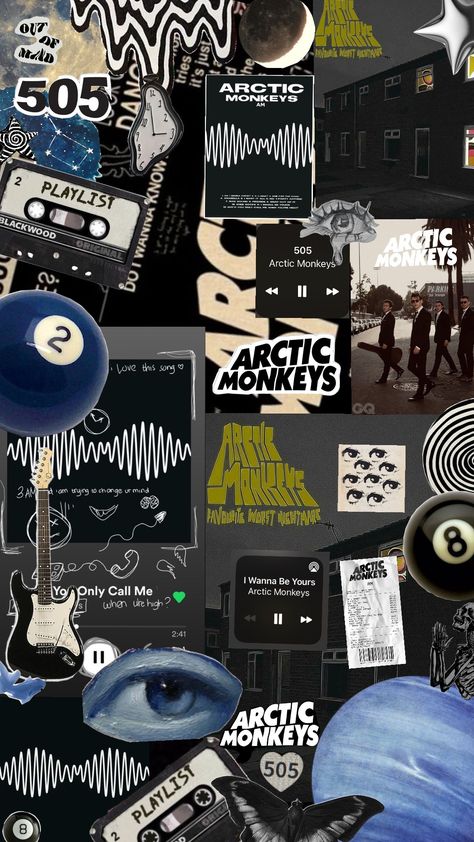 Arctic monkeys wallpaper #arcticmonkeys #blackandwhite #blue Arctic Monkeys Band Wallpaper, The Arctic Monkeys Wallpaper, Artic Monkey Wallpaper, Artic Monkeys Wallper, Artic Monkeys Aesthetics, Brainrot Wallpaper, Artic Monkey Aethstetic, 505 Wallpaper, Arctic Monkeys Wallpaper Aesthetic