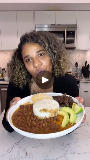 Dominican Beans Recipe, Louisiana Red Beans And Rice Recipe, Red Beans N Rice Recipe, Red Beans And Rice, Dominican Food, Big Spoon, Southern States, Beans And Rice, Latin Food