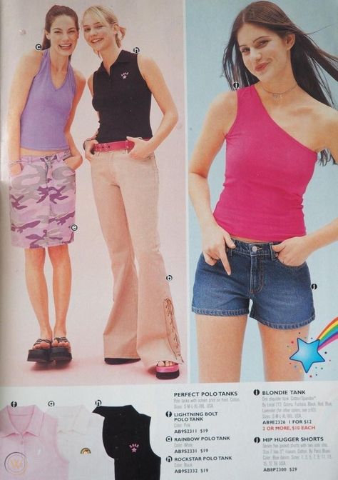 Alloy Catalog Spring Fever 2001 Vintage Womens Juniors late 90's Clothing Delias | #1871904935 2000s Teen Fashion, Alloy Catalog, 2000s Fashion Magazine, Late 90s Fashion, 00’s Fashion, 2001 Fashion, 90s Early 2000s Fashion, 90s 2000s Fashion, 00s Style