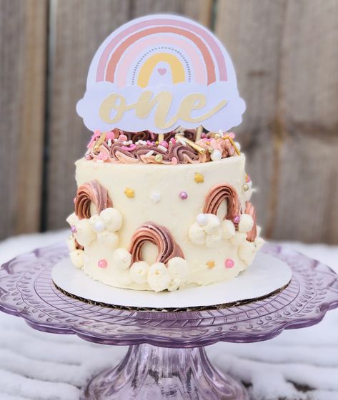 Boho Rainbow First Birthday Cake, Boho Rainbow Smash Cake 1st Birthdays, Boho Rainbow Birthday Party Cake, Boho Rainbow Cake Ideas, Boho Rainbow Smash Cake, Rainbow Smash Cake 1st Birthdays, Rainbow Boho Cake, Boho Rainbow Birthday Cake, Rainbow Smash Cake