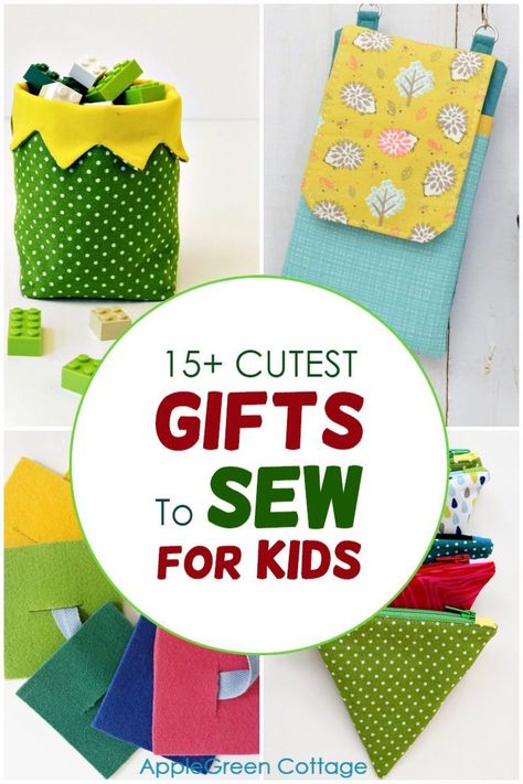 Children’s Christmas Gifts To Make, Kids Christmas Sewing Projects, Easy Sewing Gifts For Kids, Diy Gifts For Kids Christmas, Sewing Gifts For Boys, Kids Diy Christmas Gifts, Diy Gifts For Children, Diy Gifts For Teens, Diy Christmas Gifts Sewing