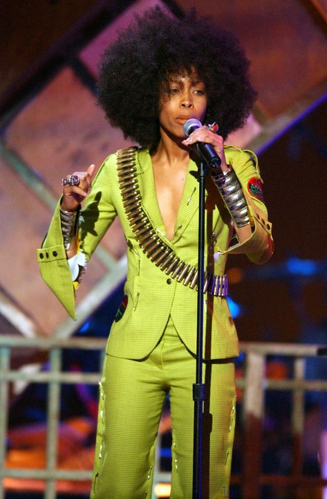 Erykah Badu Concert Outfit, Erykah Badu 90s, Erykah Badu Concert, Eryka Badu, Erykah Badu Style, Afro Punk Outfits, Soul Train Awards, Nelly Furtado, Erykah Badu