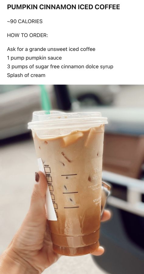 Low Cal Starbucks Drinks, Starbs Drinks, Sugar Free Starbucks Drinks, Free Starbucks Drinks, Starbucks Healthy, Healthy Coffee Drinks, Low Carb Starbucks Drinks, Copycat Drink Recipes, Coffee Orders