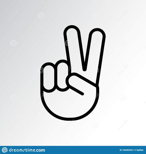 Peace Fingers Drawing, Peace Hand Drawing, Hand Sign Drawing, Peace Sign Drawing, Woodstock Party, Peace Sign Tattoos, Crop Ideas, Sign Drawing, Middle Finger Tattoos