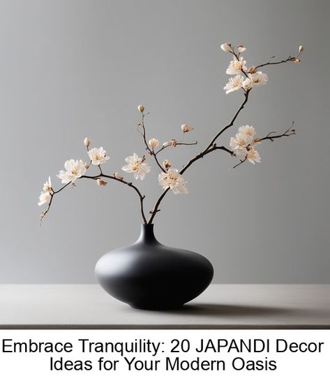 Transform your modern home with JAPANDI Decor Ideas: a perfect blend of Japanese serenity and Scandinavian functionality. Japandi Vase Decor, Japandi Home Decor, Japandi Living Room, Web Design Gallery, Large Floral Arrangements, Japandi Decor, Japandi Design, Flower Vase Arrangements, Living Room Color Schemes