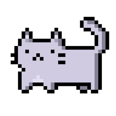 Pixel Art Cat, Pixel Kawaii, Arte Gif, Piskel Art, Pixel Animation, Arte 8 Bits, Icon Gif, 8bit Art, Images Kawaii