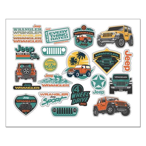 Jeep Stickers, Jeep Brand, Jeep Grill, Retro Tattoos, Jeep Accessories, Willys Jeep, Chrysler Dodge Jeep, Diaper Bag Backpack, Jeep Life