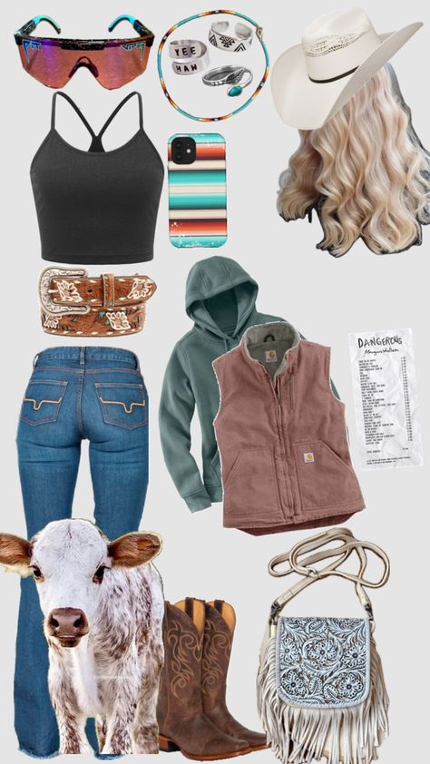 Western Summer Outfits, Country Fall Outfits, South Fashion, Cute Cowgirl Outfits, Job Clothes, Casual Country Outfits, Southern Outfits, Country Style Outfits, Western Wear Outfits