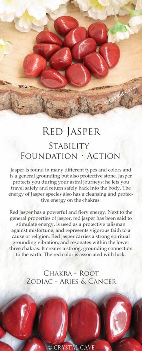 Root Chakra Meditation, Jasper Properties, Crystal Zodiac, Red Jasper Crystal, Jasper Meaning, Jasper Rock, Red Jasper Stone, Crystal Cave, Zodiac Aries