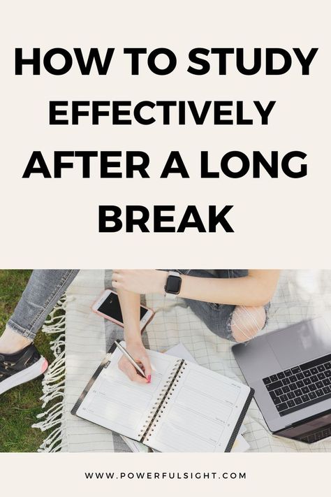 How to Study After a Long Break How To Study After A Long Break, Study Effectively, Focus Studying, How To Study, Long Holiday, Mentally Strong, To Study, Self Improvement Tips, Wellness Tips