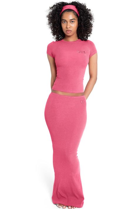 RIBBED MAXI ESSENTIALS Body By Raven Tracy, My Body Is A Temple, Raven Tracy, Dubai Outfits, Love Your Body, Ribbed Shirt, Body Is A Temple, Exclusive Dress, Strawberry Banana