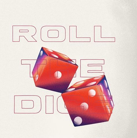 Dice Poster Design, Las Vegas Poster Design, Gambling Graphic Design, Dice Illustration Design, Dice Graphic Design, Poker Graphic Design, Casino Graphic Design, Lucky Draw Poster Design, Casino Branding