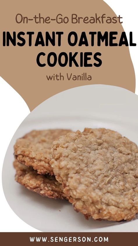 Oatmeal Bars With Instant Oatmeal, Instant Oats Recipes Baking, Quaker Instant Oatmeal Recipes, Ways To Use Instant Oatmeal, Oatmeal Cookies With Instant Oatmeal, Ways To Use Oatmeal, Instant Oatmeal Cookies Easy, Quaker Instant Oatmeal Packets Recipes, What To Do With Oatmeal