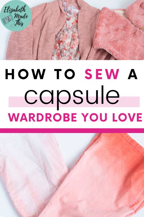 Easy Plus Size Skirts To Sew, Diy Capsule Wardrobe, Sew Your Own Capsule Wardrobe, Sew A Capsule Wardrobe, Capsule Wardrobe Sewing Patterns, Sew Capsule Wardrobe, Sew Your Own Wardrobe, Basic Sewing Patterns, Memade Wardrobe