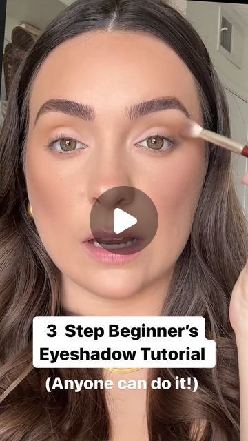 Megan Lombardi | Los Angeles on Instagram: "3-step beginner’s eyeshadow tutorial anyone can do- great for hooded and aging eyes! Send to a friend that struggles with eyeshadow and skips it altogether! Using the @makeupbymario Master Mattes palette. Any similar colors will do! Brush is by @thebkbeauty!   #eyeshadow #tutorial #eyeshadowtutorial #hoodedeyes #agingeyes #makeup #makeupartist" Easy Step By Step Eyeshadow, 3 Step Eyeshadow, Applying Eyeshadow Step By Step, How Makeup Step By Step, Neutral Eye Shadowing Tutorial, Easy Eye Makeup Tutorial Hooded Eyes, 3 Color Eyeshadow Tutorial, Make Up Step By Step Eyes, Applying Eyeshadow To Hooded Eyes