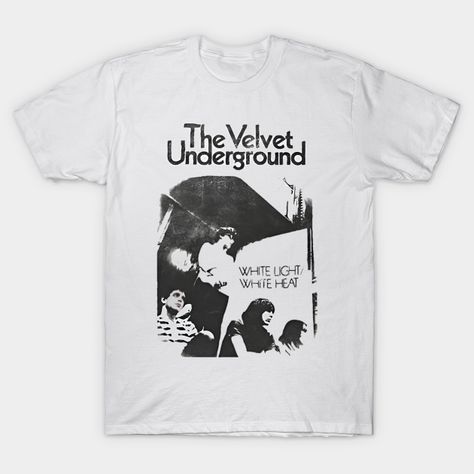 The Velvet underground -- Choose from our vast selection of Crewneck and V-Neck T-Shirts to match with your favorite design to make the perfect custom graphic T-Shirt. Pick your favorite: Classic, Relaxed Fit, V-Neck, Tri-Blend, Dolman Extra Soft Tri-Blend, Slouchy V-Neck, Slouchy, Premium, Heavyweight, Curvy, Ringer, and Curvy V-Neck. Customize your color! For men and women. The Velvet Underground Shirt, The Velvet Underground, White Heat, Coffee Black, Band Merchandise, The Velvet, Light White, White Light, V Neck T Shirt