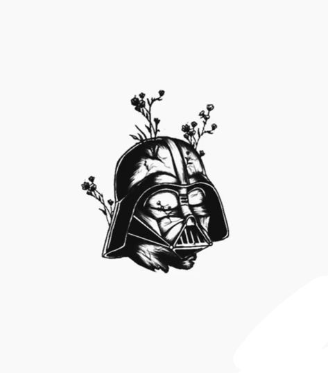 Darth Vader Outline Tattoo, Yoda Tattoo Minimalist, Starwars Tattoo Girly, Anakin Darth Vader Tattoo, Star Wars Tattoo Darth Vader, Star Wars Droid Tattoo, Darth Vader Tattoos, Starwars Tattoo Minimalist, Small Space Tattoos