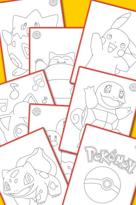 Diy Pokemon Cards, Printable Pokemon Coloring Pages, Free Printable Pokemon, Make Your Own Pokemon, Coloring Pokemon, Pokemon Printables, Pokemon Coloring Sheets, Frozen Coloring Pages, Pokemon Costumes