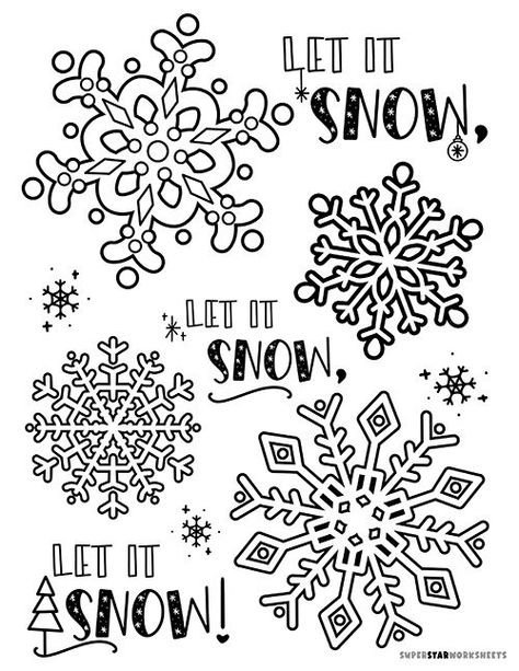 Snow Day Coloring Page, Snow Flake Coloring Page, Snowflake Coloring Pages Free Printable, Winter Coloring Pages Free Printable, January Coloring Pages, Sunday School Coloring Sheets, Snowflake Outline, Snowflake Coloring Pages, Snowflake Pictures