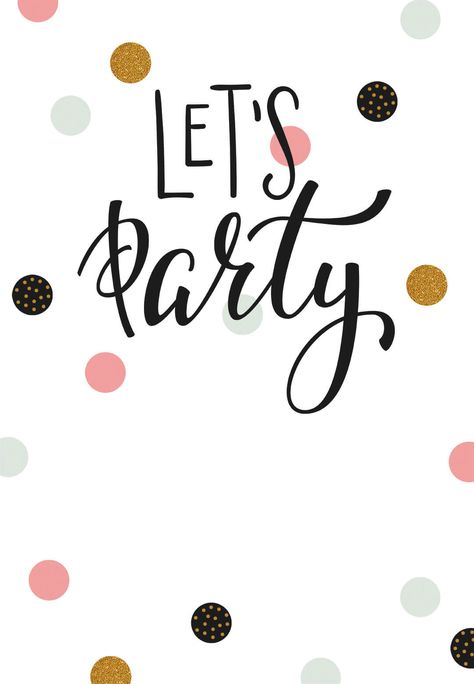 Lets Party - Birthday Invitation Template (free) | Greetings Island Free Party Invitations, 17. Geburtstag, Imprimibles Baby Shower, Birthday Card Template Free, Unique Birthday Invitations, Free Invitation Cards, Birthday Invitation Card Template, Invitation Card Party, Graduation Party Invitations Templates