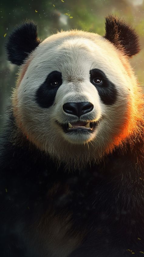 Fotos Hd 4k, Panda Portrait, Tiger Photography, Eagle Pictures, Wild Animals Pictures, Cellphone Wallpaper Backgrounds, Bear Pictures, Panda Love, Wildlife Artists