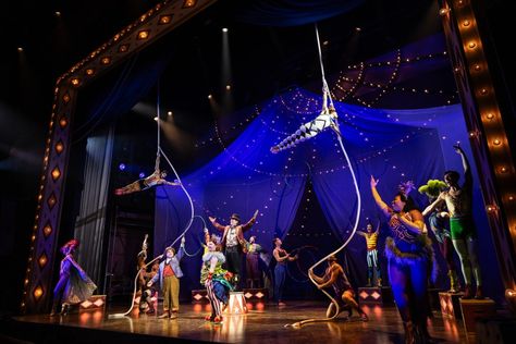 ‘Water For Elephants’ Broadway Review: Big Top, Little Drama The Tale Of Despereaux, Good Songs, Peter And The Starcatcher, Circus Design, Water For Elephants, Grant Gustin, Big Top, City Of Angels, Broadway Musical