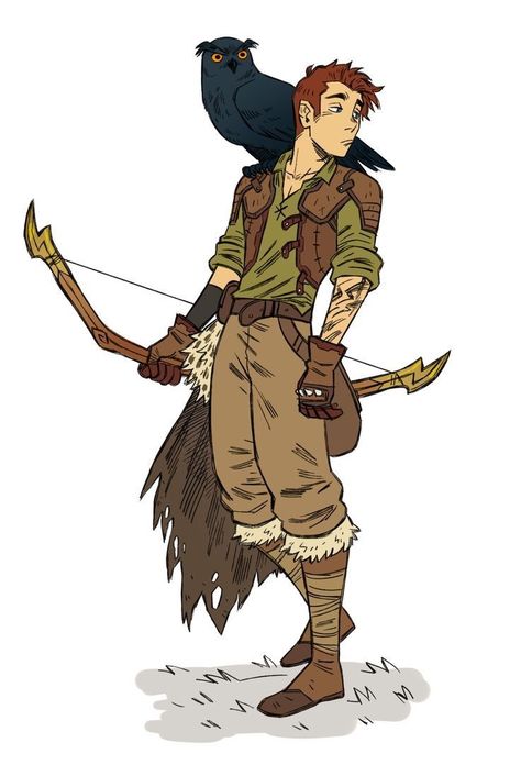 Archer Characters, Idee Cosplay, Bow And Arrow, Dungeons And Dragons Characters, Dnd Art, Arte Fantasy, Character Design Male, Character Design References, Character Creation