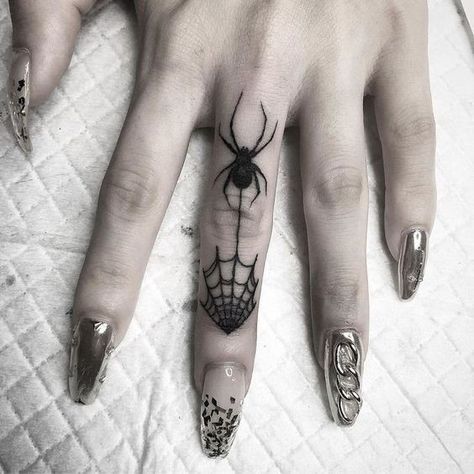 Tattoos For Women Delicate, Tattoo Designs Symbols, Finger Tattoos For Women, Wedding Rings For Couples, Simple Finger Tattoo, Cuff Tattoo, Meaningful Symbols, Finger Tattoo For Women, Finger Tats