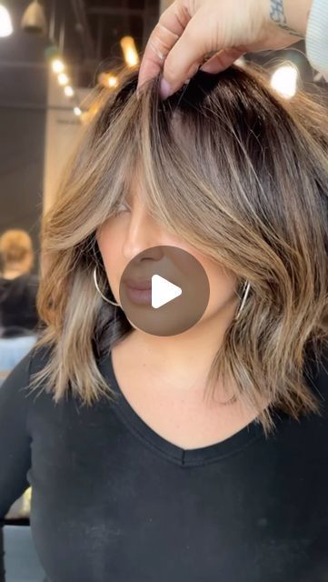 Balayage Bob Brunette, Brunette Lob Haircut, Balayage Bob, Brunette Bob, Caramel Balayage, Lob Haircut, Layered Bob, Balayage Brunette, Hair Inspo Color