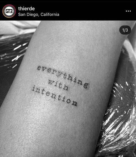 Good Intentions Tattoo, Best Wishes Warmest Regards Tattoo, Speak Your Truth Tattoo, Intention Tattoo, Truth Tattoo, Cute Tiny Tattoos, Subtle Tattoos, Word Tattoos, Tiny Tattoos